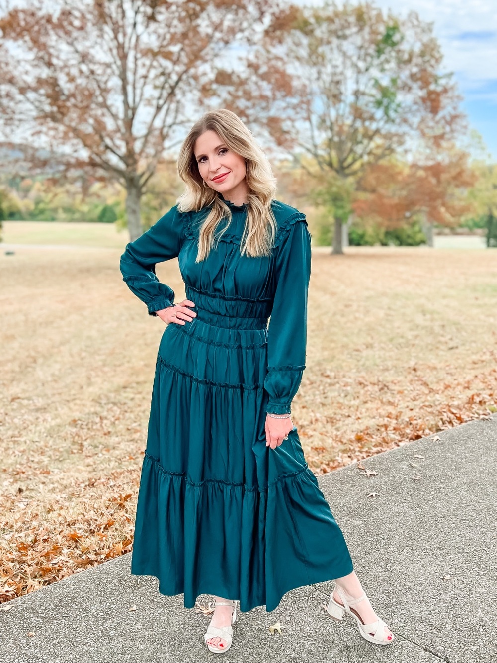 NWT— Ivy City Co. Green Dress